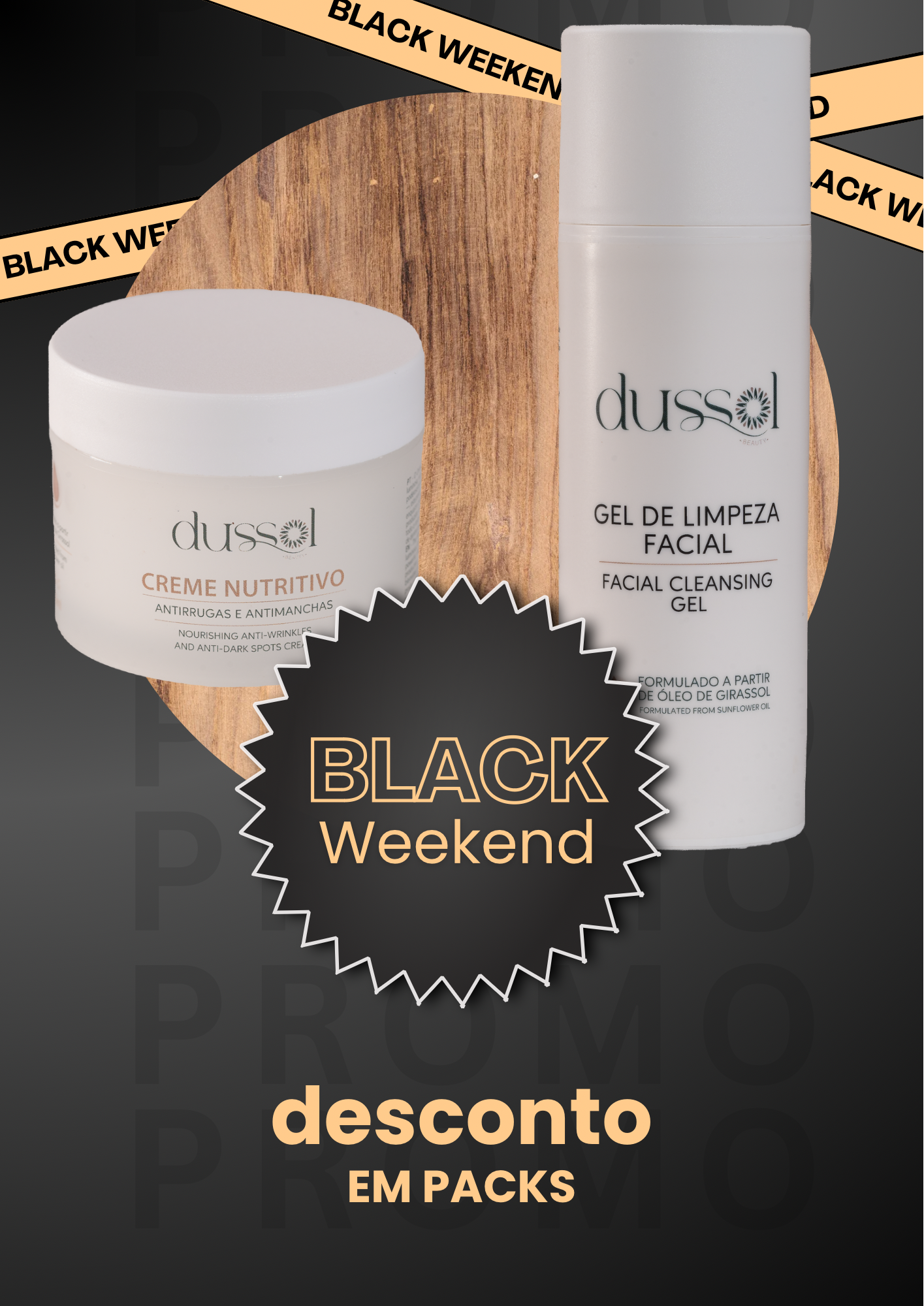 Pack Creme Nutritivo + Gel de Limpeza Facial